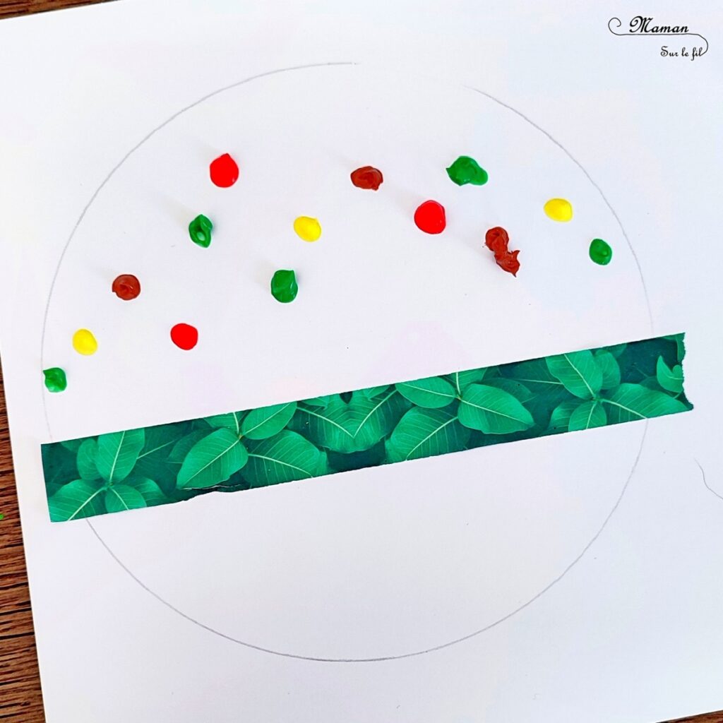 Activité créative et manuelle enfants - Arbres d'automne à la peinture étalée - Peinture à la raclette, règle ou bout de carton - Arts visuels en cercle - dessin et graphismes - Tableau automnal avec une technique de peinture rigolote - Récup', recyclage, surcyclage - Découpage, peinture, collage, Arts visuels - Bricolage - Thème Automne, forêt, arbres - Bricolage facile et rapide - Arts visuels et atelier Maternelle et élémentaire - Créativité - Cycle 1 ou 2 - tutoriel photos et vidéos - mslf