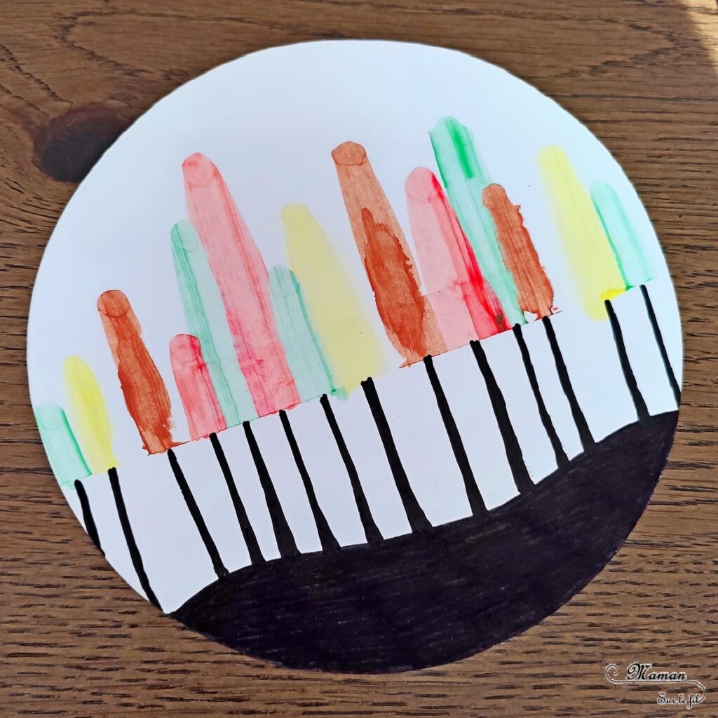 Activité créative et manuelle enfants - Arbres d'automne à la peinture étalée - Peinture à la raclette, règle ou bout de carton - Arts visuels en cercle - dessin et graphismes - Tableau automnal avec une technique de peinture rigolote - Récup', recyclage, surcyclage - Découpage, peinture, collage, Arts visuels - Bricolage - Thème Automne, forêt, arbres - Bricolage facile et rapide - Arts visuels et atelier Maternelle et élémentaire - Créativité - Cycle 1 ou 2 - tutoriel photos et vidéos - mslf