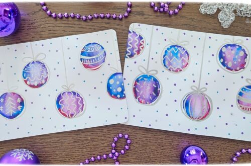 Activité créative et manuelle enfants - Peindre des boules de Noël Effet bulles avec peinture et eau - Technique de peinture récup' effet aquarelle - Recyclage et surcyclage de rouleaux de papier toilette en carton - Dessin et graphismes argentés - Carte de voeux - Arts visuels - Bricolage - Thème Hiver, Noël - Bricolage facile et rapide - Arts visuels et atelier Maternelle et élémentaire - Créativité - Cycle 1 ou 2 - tutoriel photos - mslf