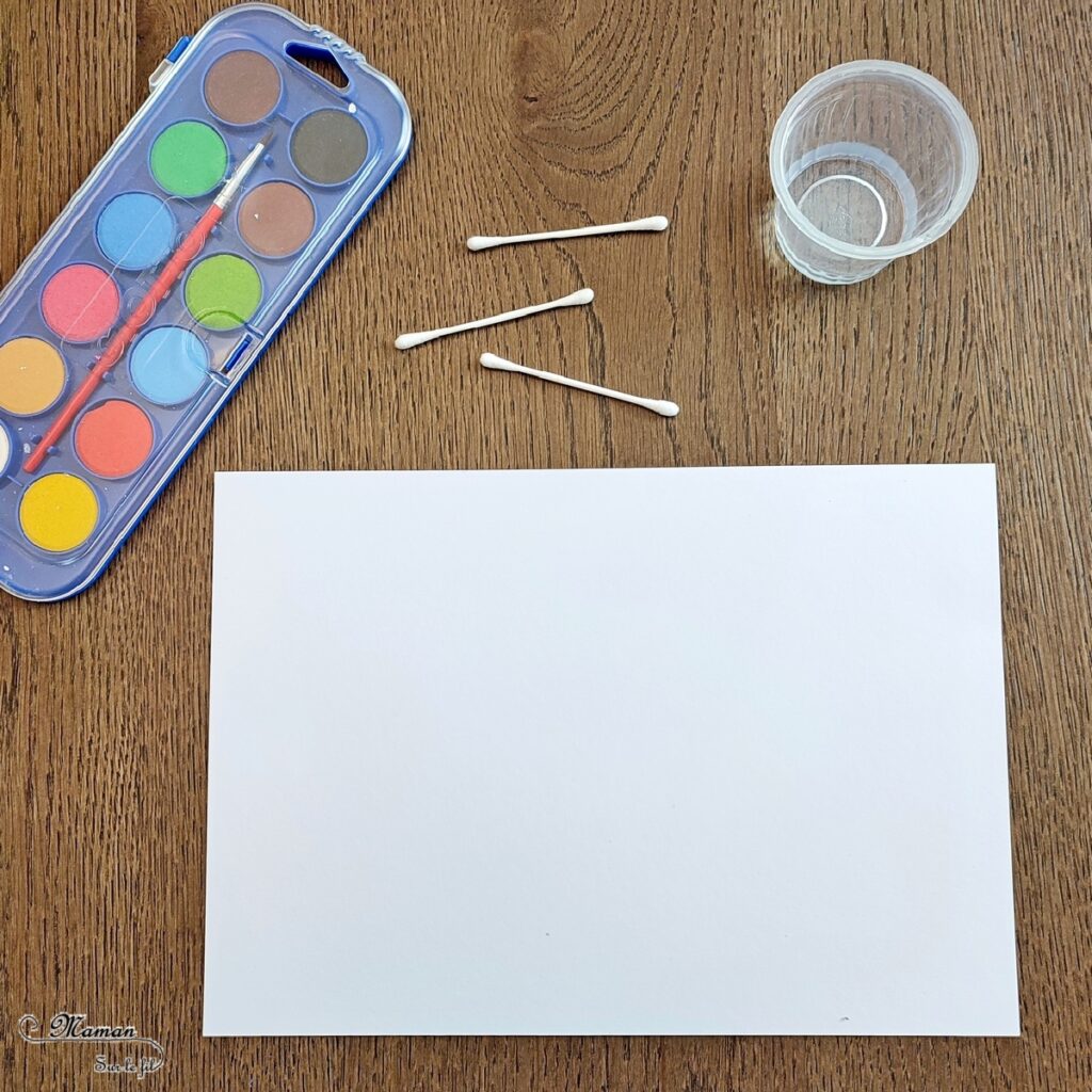 Peindre des jacinthes avec un coton-tige : activité créative, peinture et manuelle enfants - Dessin des tiges et feuilles - Peinture des fleurs avec la technique du pointillisme aux cotons-tiges - peinture de l'herbe et des feuilles au pinceau - Arts visuels et Bricolage - Thème printemps, jardin et fleurs - Bricolage facile et rapide - Arts visuels et atelier Maternelle et élémentaire - Créativité - Cycle 1 ou 2 - tutoriel photos - mslf