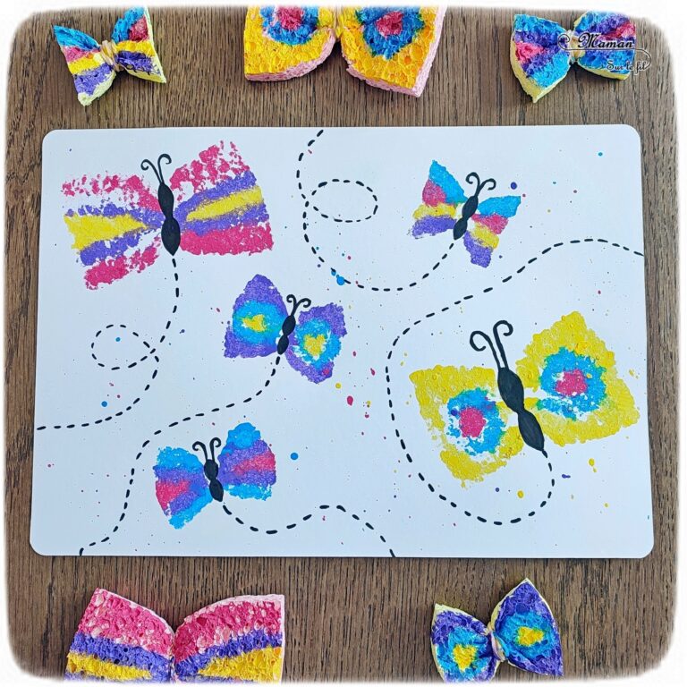 GuobinZH 50 Pièces DIY Papillons Bois à Peindre Activité