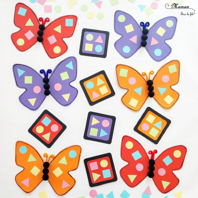 Kare & Kind Planches De Perles Autocollantes à L'Eau - 7 Pièces - Formes Et Couleurs Variées Pour Créations Amusantes