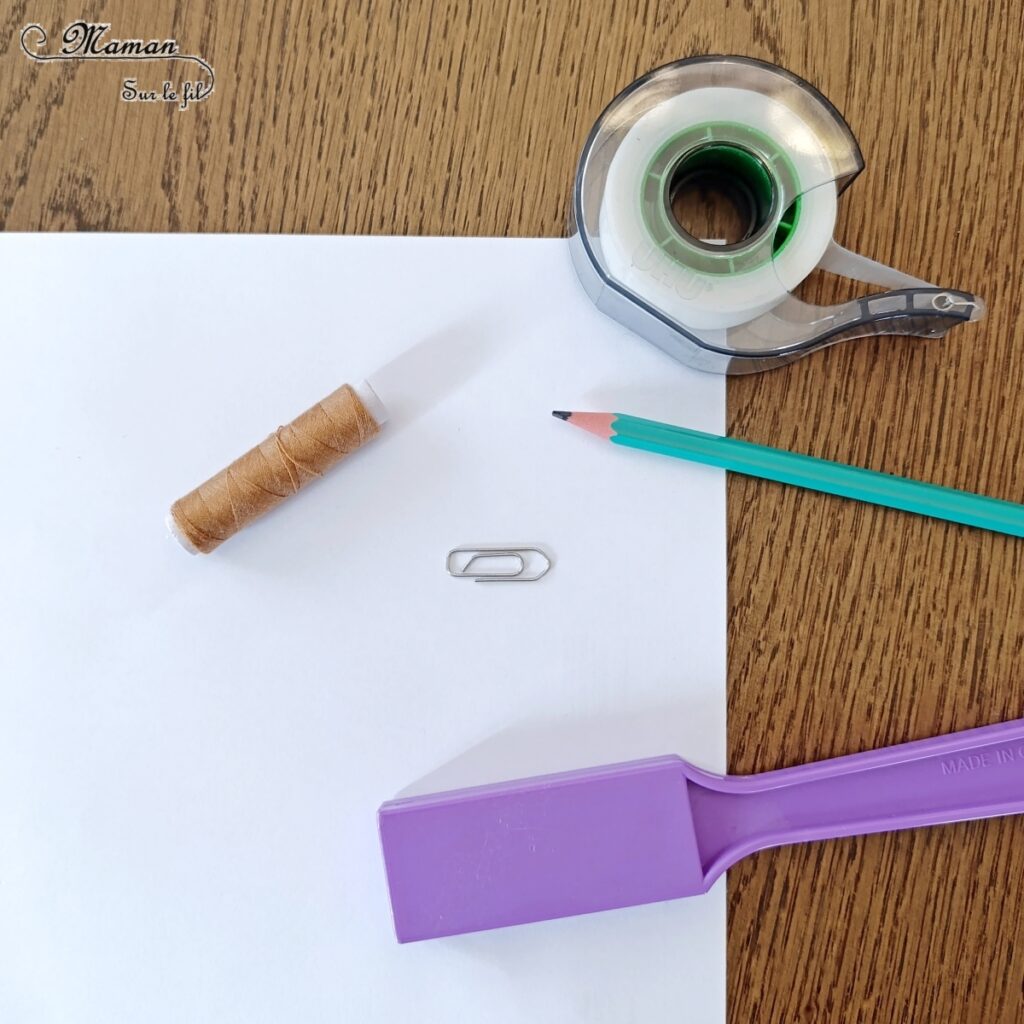 Petit fantôme en papier qui vole : activité créative et manuelle enfants - Fabriquer un fantôme mignon qui vole grâce à un trombone et un aimant - Expérience et bricolage rigolo et ludique pour Halloween - Découpage et dessin - Thème Halloween, créatures légendaires et imaginaires - Bricolage rapide et facile - Arts visuels Maternelle et cycle 2 - Maternelle et élémentaire - Créativité - Cycle 1 ou 2 - tutoriel photos et vidéo - mslf
