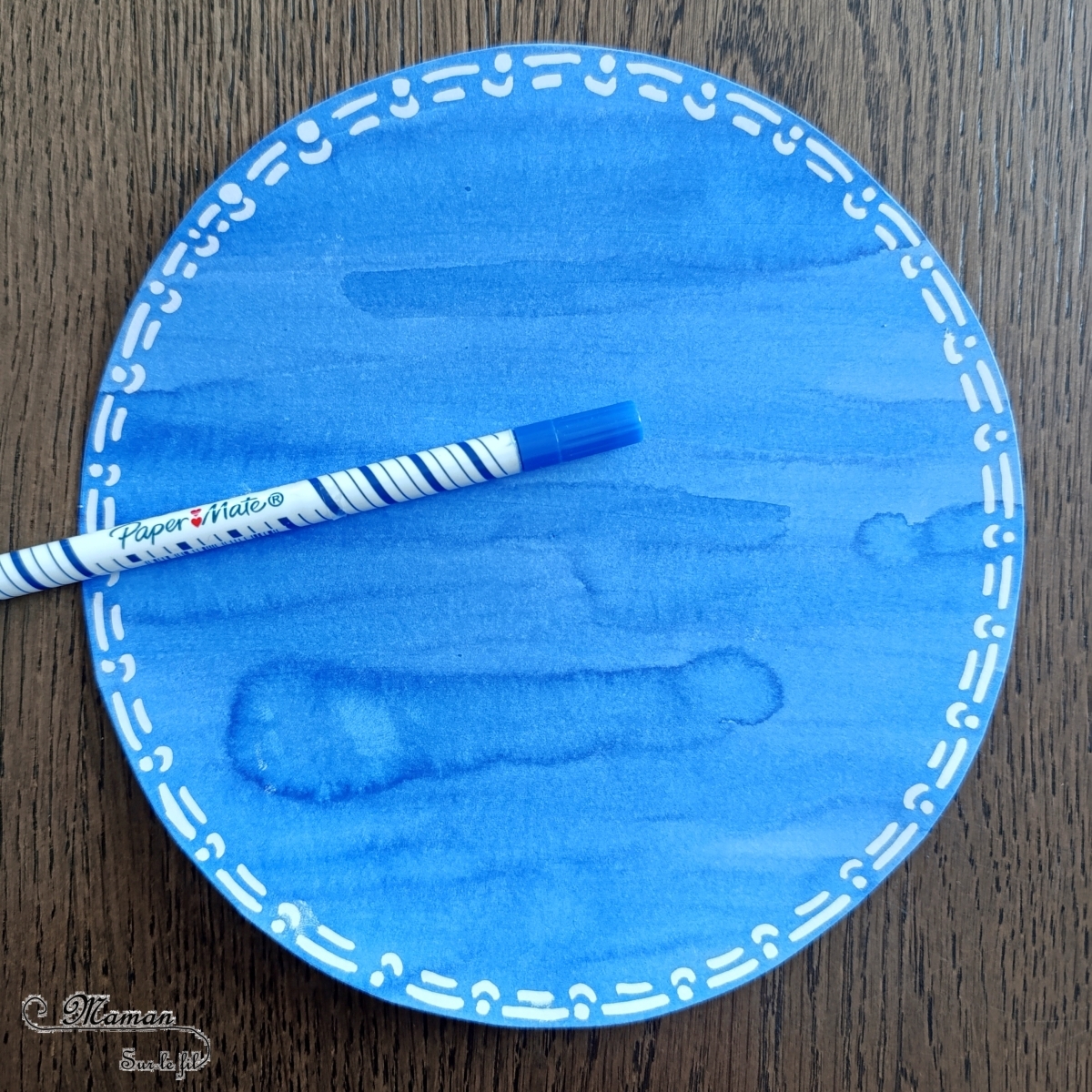Tableau Flocons - Encre et effaceur {Activité} - Maman Sur Le Fil