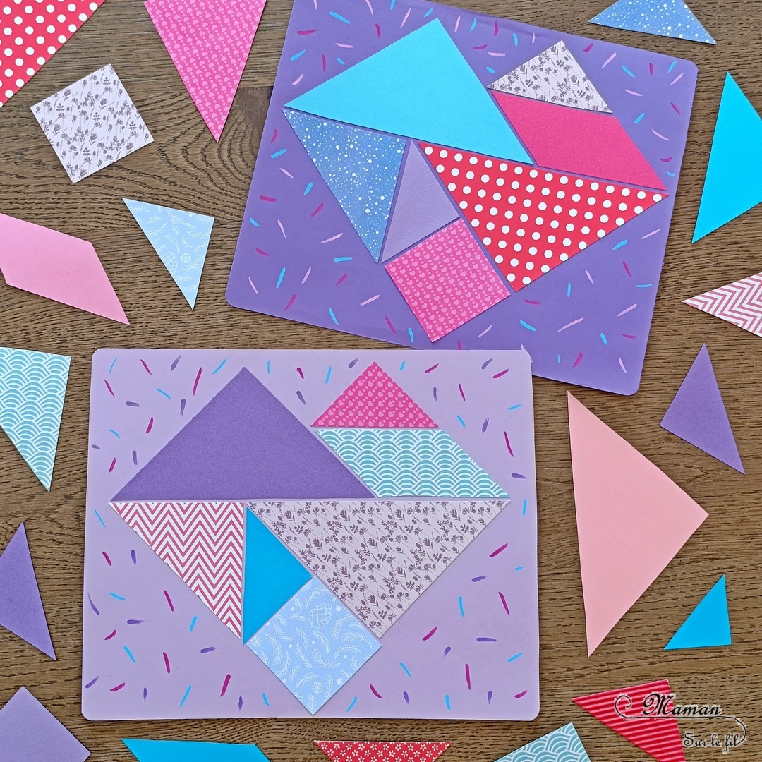 Fabriquer une carte Coeurs qui déroule à offrir : activité créative et manuelle enfants - Fond réalisé avec des bandes à la peinture type aquarelle - Découpage et écriture - Message Je t'aime un peu, beaucoup, à la folie... - Surprise DIY - Cadeau à offrir pour la Saint Valentin ou la fête des mères, pères, grands-mères, grands-pères... - Thème Amour, amitié, coeurs, Saint Valentin, fêtes - Bricolage et décoration sympa et facile - Arts visuels Maternelle et cycle 2 - Maternelle et élémentaire - Créativité - Cycle 1 ou 2 - tutoriel photos et vidéo - mslf