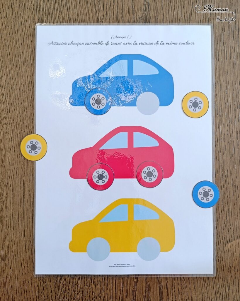 Fabriquer des voitures en récup' de rouleaux de PQ et les utiliser pour des activités pédagogiques : activité créative, recyclage et manuelle enfants - Peinture et surcyclage de rouleaux de papier toilette en carton - Bricolage rigolo et activités autour des couleurs et du dénombrement - Chiffres de 1 à 3 - Livret d'activités pour maternelle et préscolaire autour des véhicules - Thème Voitures et Véhicules - Bricolage et décoration sympa et facile - Arts visuels maternelle et élémentaire - Cycles 1 et 2 - Créativité - tutoriel photos et vidéo - mslf