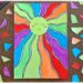 Peindre un soleil Arc-en-ciel : activité créative, peinture et manuelle enfants - Utilisation d'un compas - Dessins en noir - Couleurs avec palette de peinture pour enfants - Type Aquarelle - Dessin mignon - Contraste noir et couleurs - Thème météo, ciel, soleil, été, printemps - Bricolage et décoration sympa et facile - Arts visuels maternelle et élémentaire - Cycles 1 et 2 - Créativité - tutoriel photos - mslf
