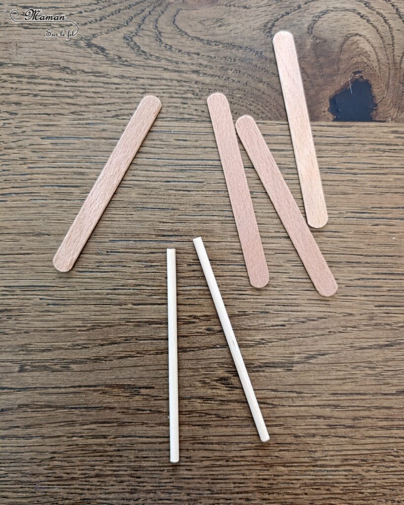 Fabriquer des mini tentes en récup' et papier : activité créative, recyclage et manuelle enfants - Surcyclage de bâtonnets de glace en bois - Bricolage facile pour jeu DIY (pour figurines, poupées, Playmobil... - Découpage, collage de papier - Campement avec deux tentes, un lac, un plan d'eau et un feu de camp (bougie) - Thème camping, vacances, été, colonies, camp d'été - Bricolage et décoration sympa et facile - Arts visuels maternelle et élémentaire - Cycles 1 et 2 - Créativité - tutoriel photos - mslf