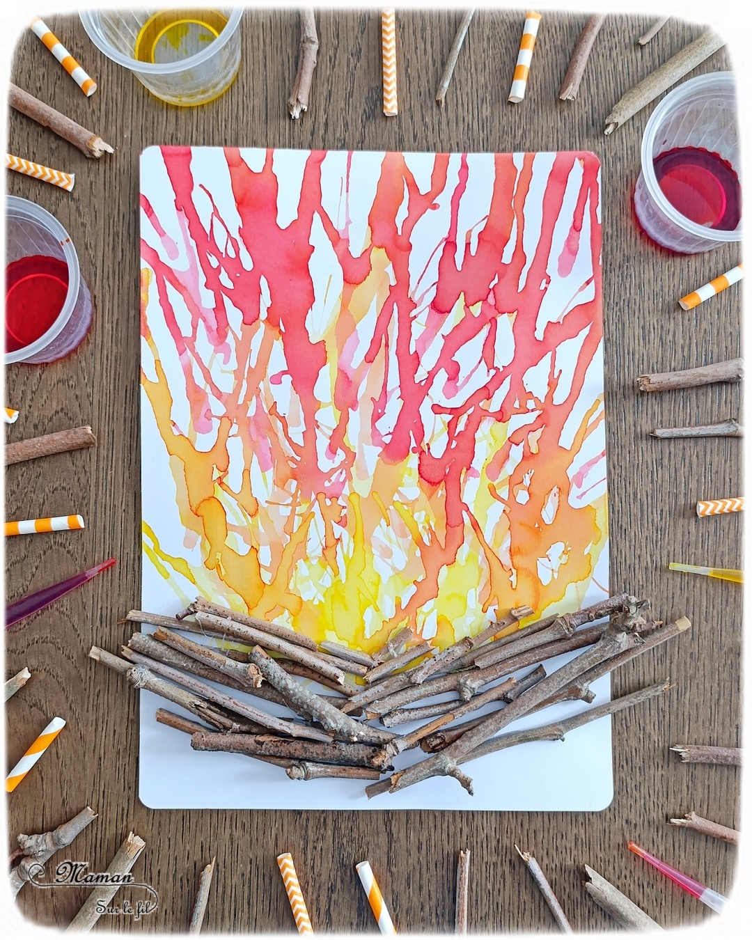 Cr er Un Feu De Camp En Encre Souffl e Activit Maman Sur Le Fil cr-er-un-feu-de-camp-en-encre-souffl-e-activit-maman-sur-le-fil