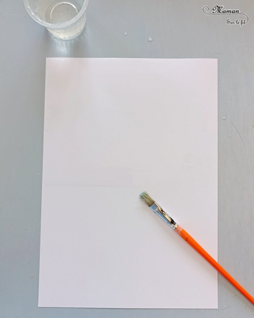 Créer la couverture d'un petit cahier pour la rentrée : activité créative, peinture et manuelle enfants - Customiser un petit carnet - Peinture avec eau, aquarelle, dessin, graphismes - Personnaliser son matériel scolaire, de classe - Bricolage DIY facile et rapide - Thème école, rentrée scolaire, matériel, cahiers - Bricolage et décoration sympa et facile - Arts visuels maternelle et élémentaire - Cycles 1 et 2 - Créativité - tutoriel photos - mslf