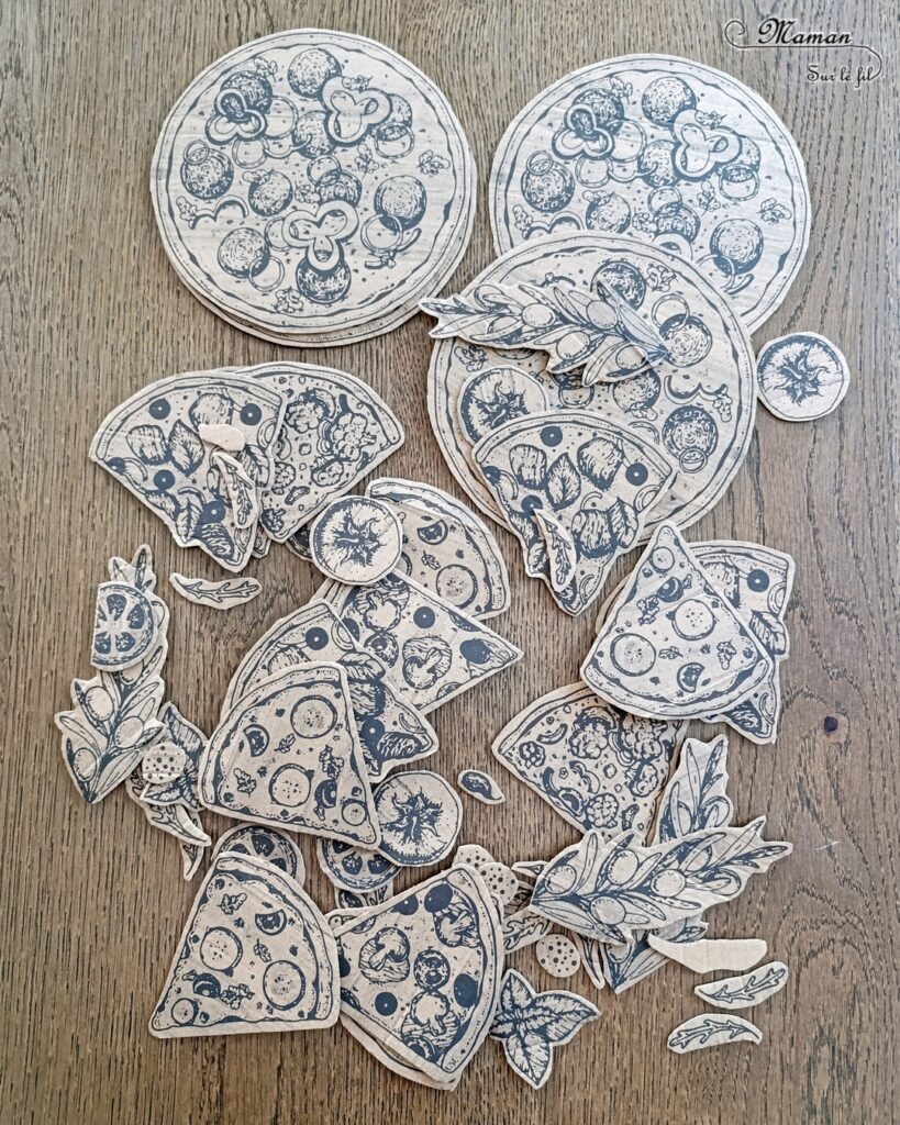 Fabriquer des poissons en récup' de boites à pizza : activité créative, récup' et manuelle enfants - Recyclage et surcyclage de boites à pizza en carton - Découpage et imagination - Mise en place d'une scène de fonds marins : poissons, algues, bulles... - Bricolage facile et rigolo - Découpage, collage - Gommettes Yeux - Thème poissons, animaux marins, mer, océans, été, 1er avril - Bricolage et décoration sympa et facile - Arts visuels maternelle et élémentaire - Cycles 1 et 2 - Créativité - tutoriel photos - mslf