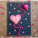 Créer un flamant rose amoureux avec des coeurs : activité créative et manuelle enfants - Plusieurs coeurs collés ensemble pour créer un effet 3D en relief - Cou et pattes avec fils chenille et tête avec pompons - Flamant rose plein de coeurs et d'amour - Découpage, collage, graphismes - Bricolage facile et rapide - Thème été, oiseaux, animaux savane, amour, saint-valentin - Bricolage et décoration sympa et facile - Arts visuels maternelle et élémentaire - Cycles 1 et 2 - Créativité - tutoriel photos - mslf