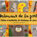 Récapitulatif thématique sur les animaux de la forêt et de la campagne : hérissons, écureuils, hiboux, renards, cerfs, escargots, lapins, insectes, oiseaux... - idées activités lectures jeux sur un thème donné - différents types d'activités créatives et manuelles : sensorielle, papier, récup, peinture, DIY, bricolages, graphismes, dessin... - jeux pédagogiques et éducatifs PDF à imprimer - Arts visuels et bricolages - littérature jeunesse - jeux de société - récap sur le fil - mslf