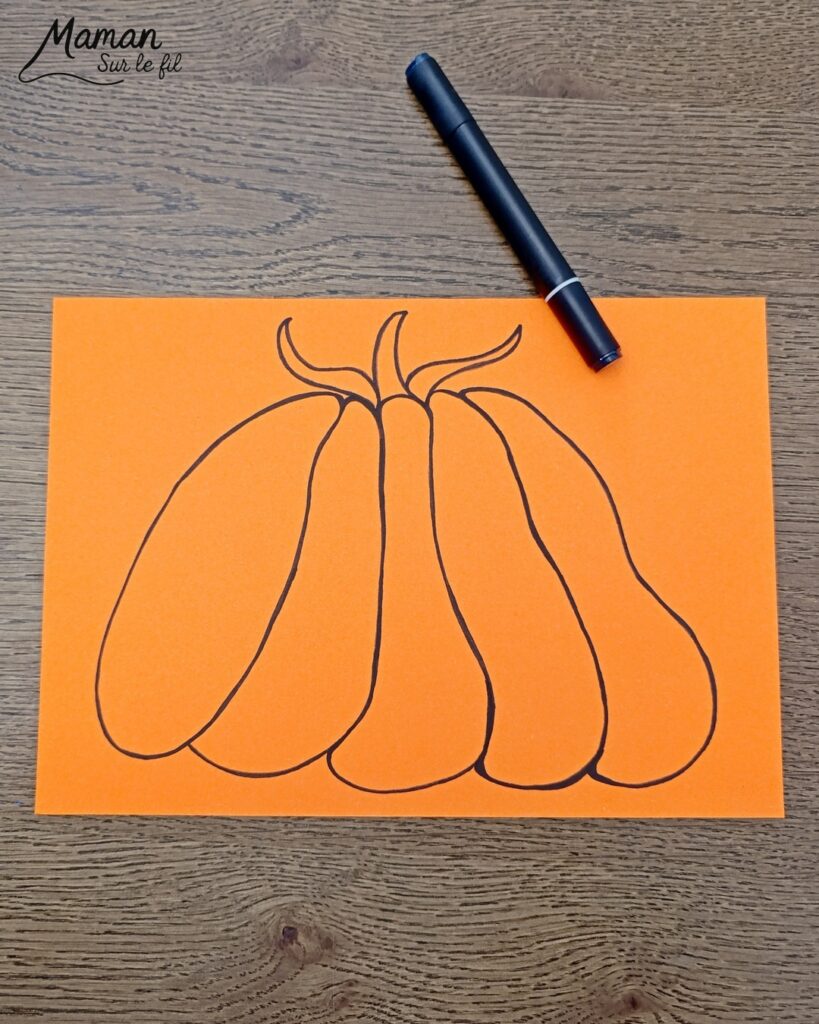 Créer des citrouilles effrayantes d'Halloween pleines d'yeux : activité créative et manuelle enfants - Dessin, et découpage de la citrouille - Collage de gommettes Yeux de différentes tailles - Classement du plus grand au plus petit - Collage - Bricolage et décoration DIY et facile - Bricolage Fait maison, décoration - Thème Halloween, automne, fruits et légumes, peur, potager - Bricolage sympa et facile - Arts visuels Maternelle et cycle 2 - Maternelle et élémentaire - Créativité - Cycle 1 ou 2 - tutoriel photos - mslf