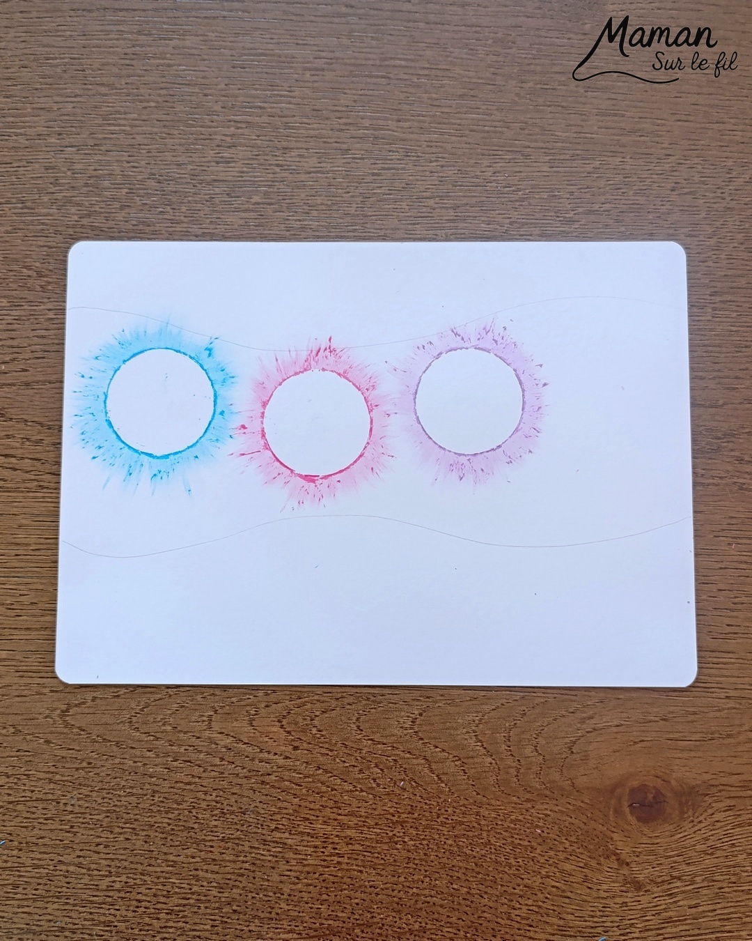 Créer une guirlande lumineuse en pastels étalés pour la nouvelle année : activité créative et manuelle enfants - Carte pour souhaiter une bonne année 2026 - Technique du pastel gras étalé au doigt pour un effet lumineux - Dessin, écriture et graphismes noirs - Nouvel an, Jour de l'an ou Noël - Bricolage et décoration DIY et facile - Bricolage Fait maison, décoration - Thème Fêtes de fin d'année, Nouvel an, Jour de l'an, bonne année - Bricolage sympa et facile - Arts visuels Maternelle et cycle 2 - Maternelle et élémentaire - Créativité - Cycle 1 ou 2 - tutoriel photos et vidéo - mslf