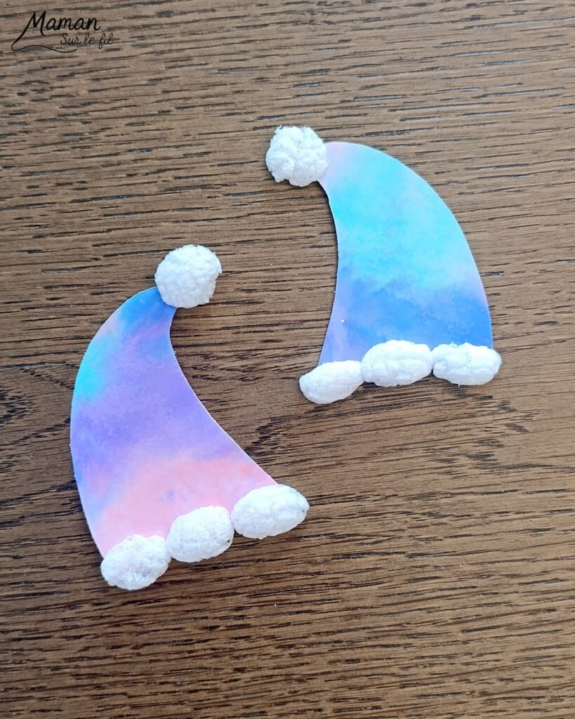 Créer des petits oiseaux d'hiver et leurs cadeaux avec la technique des feutres et du papier aluminium : activité créative, peinture et manuelle enfants - Oiseaux hivernaux avec cercles de papier - Couleurs avec feutres sur aluminium et eau - Technique au rendu joli - Cercles, géométrie, découpage, collage - Perforatrice - Land art avec collage d'une branche - Petits bonnets et cadeaux pour décorer - Flocons de maïs -Dessin - Couleurs hivernales - Bricolage DIY facile et rapide - Thème hiver, Noël, oiseaux, animaux de la forêt, des bois, du froid, nature - Décoration DIY - Bricolage et décoration sympa et facile - Arts visuels maternelle et élémentaire - Cycles 1 et 2 - Créativité - tutoriel photos - mslf