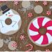Fabriquer des donuts gourmands d'hiver en carton et papier : activité créative, récup' et manuelle enfants - Version bonhomme de neige et sucre d'orge - Découpage et collage de papier - Recyclage, surcyclage de carton fin - Géométrie, utilisation du compas, cercles - Dessin, coloriage - Bricolage et décoration DIY et facile - Bricolage Fait maison, décoration - Thème hiver, froid, neige, gourmandises, bonbons, Noël - Bricolage sympa et facile - Arts visuels Maternelle et cycle 2 - Maternelle et élémentaire - Créativité - Cycle 1 ou 2 - tutoriel photos - mslf