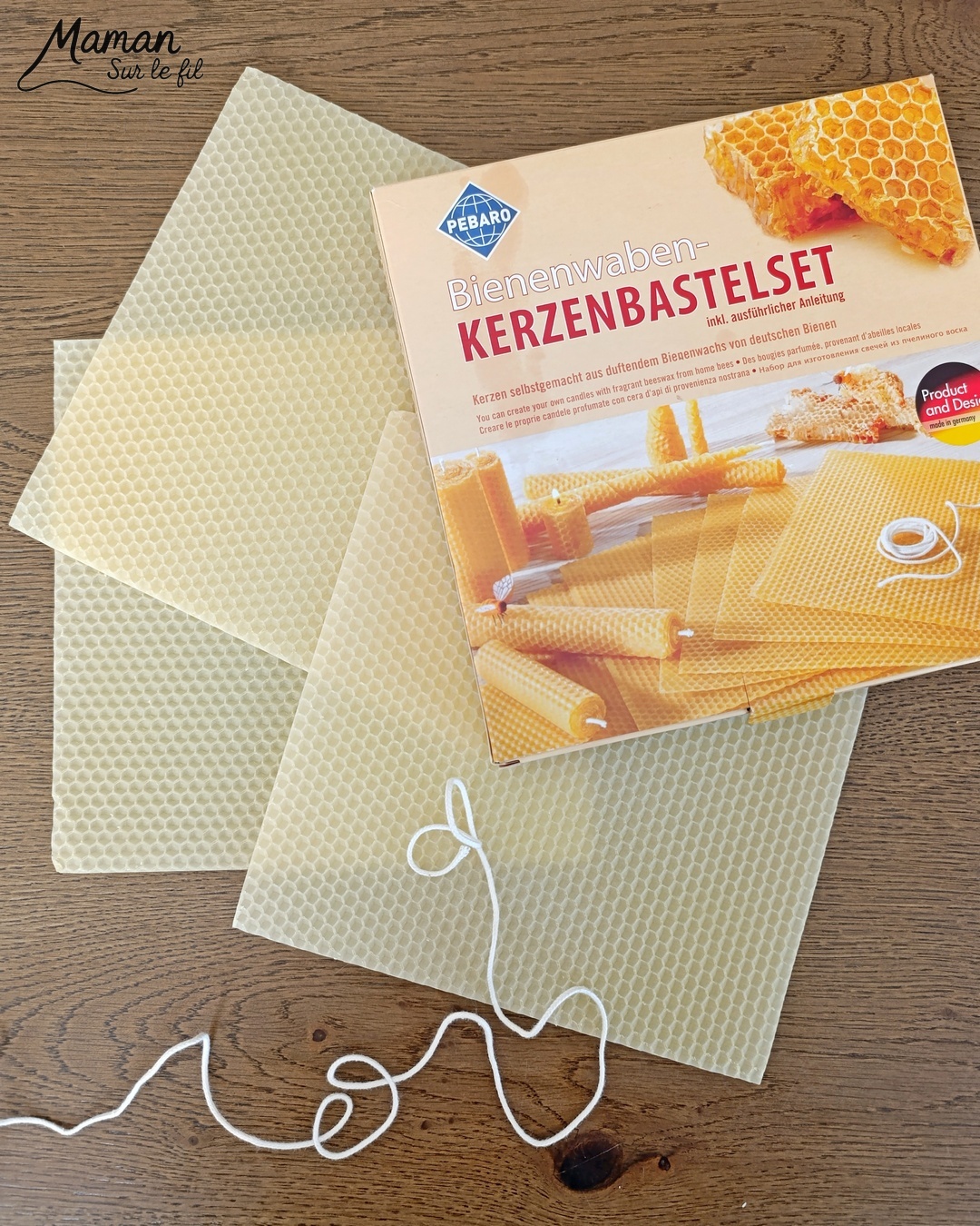 Fabriquer des bougies DIY en cire d'abeilles : activité créative et manuelle enfants - Décoration faite maison grâce à un kit créatif tout compris - A faire toute l'année, thèmes variés abordés : hiver, automne pour le côté cocooning, printemps pour un thème sur les abeilles et les insectes - Sensoriel avec une bonne odeur, motricité fine - Bricolage joli et décoration DIY et facile - Bricolage Fait maison, décoration - Thème Noël, fêtes de fin d'année, décorations pour la maison, insectes et petites bêtes - Bricolage sympa et facile - Arts visuels Maternelle et cycle 2 - Maternelle et élémentaire - Créativité - Cycle 1 ou 2 - tutoriel photos - mslf