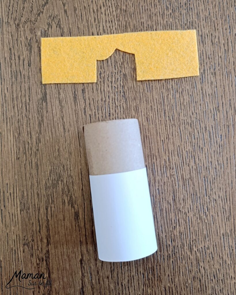 Fabriquer un cuisinier qui fait des crêpes pour la Chandeleur : activité créative, récup' et manuelle enfants - Recyclage, surcyclage de rouleau de papier toilette, PQ, en carton - Papier, feutrine pour les cheveux, papier de soie pour la toque - Dessin - Boulanger en action - Bricolage facile, mignon et rigolo - Thème Hiver, Chandeleur, goûters rigolos, gourmandises sucrées - Bricolage et décoration sympa et facile - Arts visuels maternelle et élémentaire - Cycles 1 et 2 - Créativité - tutoriel photos - mslf