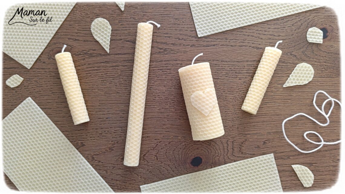 Fabriquer des bougies DIY en cire d'abeilles : activité créative et manuelle enfants - Décoration faite maison grâce à un kit créatif tout compris - A faire toute l'année, thèmes variés abordés : hiver, automne pour le côté cocooning, printemps pour un thème sur les abeilles et les insectes - Sensoriel avec une bonne odeur, motricité fine - Bricolage joli et décoration DIY et facile - Bricolage Fait maison, décoration - Thème Noël, fêtes de fin d'année, décorations pour la maison, insectes et petites bêtes - Bricolage sympa et facile - Arts visuels Maternelle et cycle 2 - Maternelle et élémentaire - Créativité - Cycle 1 ou 2 - tutoriel photos - mslf