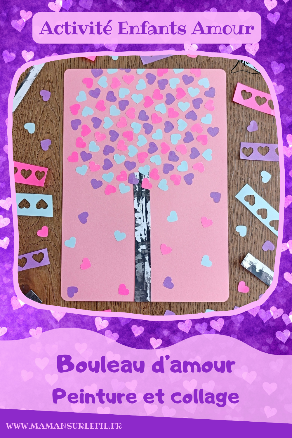 Créer un bouleau d'amour et présentation du nouveau magazine Revue Salamandre : activité créative, collage, peinture et manuelle et lecture enfants - Peindre le tronc du bouleau avec une bande de carton - Arbre d'amour avec coeurs perforés et collés - Perforatrice et collage - Bricolage simple avec papier plein d'amour - Magazine Revue Salamandre parfait pour les ados et adultes amoureux de la nature et des animaux - 13 ans et plus - Collège, Lycée - 3 version pour tout âge - Complet et qualitatif - Reportages, belles photos, BD, jeux, activités manuelles... - Bricolage et décoration DIY et facile - Bricolage Fait maison, décoration - Thème Saint Valentin, amour, amitié, forêt, arbres, nature - Bricolage sympa et facile - Arts visuels Maternelle et cycle 2 - Maternelle et élémentaire - Créativité et lecture jeunesse - Cycle 1 ou 2 - tutoriel photos - mslf