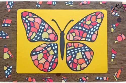 Dessiner un papillon Belle-Dame façon art thérapie : activité créative, dessin et manuelle enfants - Dessins et graphismes façon Zen art - Détente, relaxation, gestion du stress, coloriage - Découpage, collage, contraste - Bricolage facile - Thème insectes et autres petites bêtes, nature, printemps - Bricolage et décoration sympa et facile - Arts visuels maternelle et élémentaire - Cycles 2 et 3 - Créativité - tutoriel photos - mslf