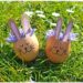 Fabriquer des lapins fleuris avec des coquilles d'oeufs : activité créative, récup', nature et manuelle enfants - Coquilles d'oeufs utilisées comme des vases - Oreilles de lapins de Pâques avec papier - Fleurs pour décorer la tête et les cheveux - Décoration éphémère DIY Fait maison - Cadeau DIY, fait maison à offrir - Bricolage facile - Land Art, Atelier nature, école dehors - Thème fleurs, nature, printemps, Pâques, oeufs, lapins, animaux de la forêt ou de la ferme - Bricolage et décoration sympa et facile - Arts visuels maternelle et élémentaire - Cycles 1 et 2 - Créativité - tutoriel photos - mslf
