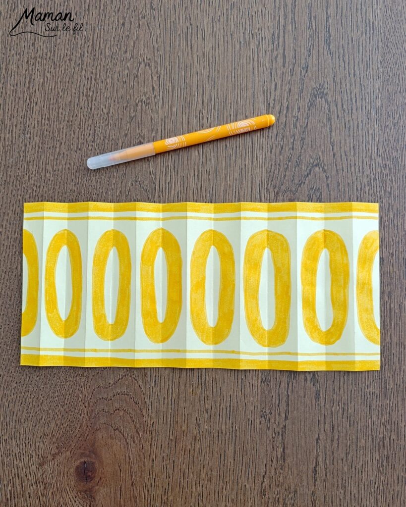 Fabriquer des éventails ronds en papier Citron et Orange : activité créative, pliage, dessin et manuelle enfants - Découpage et pliage de papier en accordéon - Dessin des détails au feutre - Poignée, manipulation avec des bâtonnets de glace en bois - Peinture, récup, recyclage et surcyclage - Bricolage Citron et orange - Fruits d'été et du printemps - Décoration DIY Fait maison - Cadeau à offrir - Bricolage facile et rapide - Thème fruits et légumes, potager, jardinage, nature, printemps, été - Bricolage et décoration sympa et facile - Arts visuels maternelle et élémentaire - Cycles 1 et 2 - Créativité - tutoriel photos et vidéo - mslf