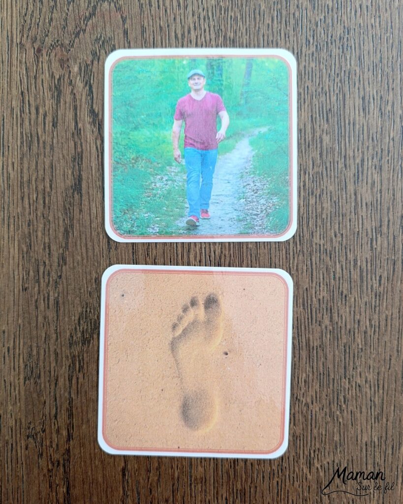 Jeu autour des empreintes d'animaux et présentation des petits livres de la nature chez Salamandre : activité éducative, pédagogique, nature et lecture enfants - Jeu PDF, printable à télécharger et à imprimer - Association entre photos d'animaux et photos et illustrations de leur empreinte - Atelier autocorrectif maternelle, élémentaire (cycles 1, 2 et 3) - Atelier nature, école dehors - Petits livres de la nature pour repérer et reconnaitre les empreintes et traces d'animaux lors de balades - Reconnaitre aussi les fleurs de printemps et les oiseaux migrateurs - Petit format pour amener partout - Avis sur les livres Salamandre, parfaits pour enfants et adultes, amoureux de la nature et des animaux - Maternelle, Primaire et collège - Thème Animaux, forêt, campagnes, oiseaux, fleurs, printemps - Bricolage sympa et facile - Arts visuels Maternelle et cycle 2 - Maternelle et élémentaire - Créativité et lecture jeunesse - Cycle 1 ou 2 - tutoriel photos - mslf