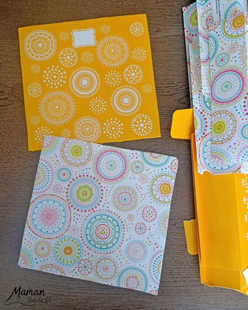 Créer un champ de fleurs Mandalas avec une boite de récup' : activité créative, récup' et manuelle enfants - Recyclage, surcyclage d'une jolie boîte en carton - Découpage des mandalas pour en faire des fleurs, collage, dessin - Décoration DIY Fait maison - Arts visuels et Bricolage facile - Thème fleurs, nature, printemps, jardin - Bricolage et décoration sympa et facile - Arts visuels maternelle et élémentaire - Cycles 1 et 2 - Créativité - tutoriel photos - mslf