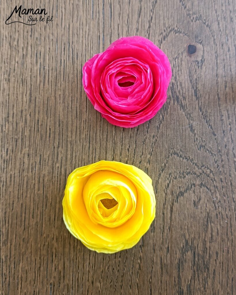 Fabriquer des roses à offrir pour la fête des mères avec des cercles de papier de soie : activité créative, récup' et manuelle enfants - Recyclage, surcyclage de papiers de soie pour la fleur et de rouleaux de papier toilette PQ en carton pour le support - Géométrie et cercles - Découpage et collage Cadeau DIY - Décoration DIY Fait maison - Arts visuels et Bricolage facile - Thème fleurs, nature, printemps, jardin, fête des grands-mères, mères, grands-pères, pères, amour, saint-valentin - Bricolage et décoration sympa et facile - Arts visuels maternelle et élémentaire - Cycles 1 et 2 - Créativité - tutoriel photos et vidéo - mslf