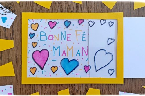 Créer une carte magique pour la fête des mères : activité créative, dessin et manuelle enfants - Carte surprise avec message et couleurs qui apparaissent quand on tire sur une feuille - Cadeau DIY Fait maison à offrir pour la fête des mères, grands-mères, pères, grands-pères - Magie et technique ludique - Carte colorée, joyeuse pour la fête des mères ou des pères - Cadeau DIY - Décoration DIY Fait maison - Arts visuels et Bricolage facile - Thème amour, amitié, Saint Valentin, fête des grands-mères, mères, grands-pères, pères - Bricolage et décoration sympa et facile - Arts visuels maternelle et élémentaire - Cycles 1 et 2 - Créativité - tutoriel photos et vidéo - mslf