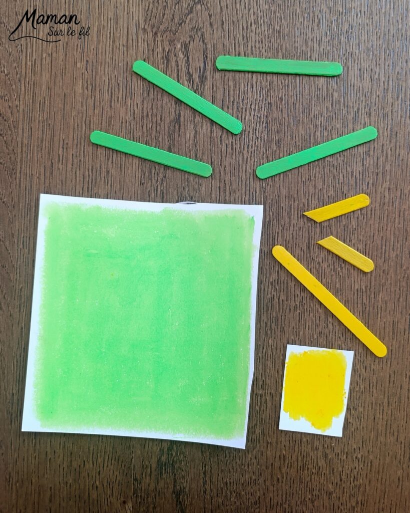 Fabriquer des cactus mexicains en récup' de bâtonnets de glace : activité créative et manuelle enfants - Recyclage, surcyclage de bâtonnets de glace en bois - Peinture avec gouache en stick - Bricolage, dessins, graphismes - Décoration DIY Fait maison - Arts visuels et Bricolage facile - Thème autour du monde, Amérique du Sud, Mexique, désert, été, vacances - Bricolage et décoration sympa et facile - Arts visuels maternelle et élémentaire - Cycles 1 et 2 - Créativité - tutoriel photos et vidéo - mslf