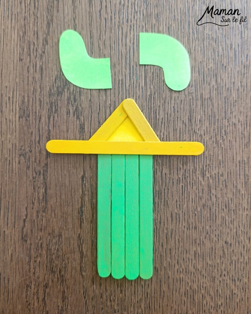 Fabriquer des cactus mexicains en récup' de bâtonnets de glace : activité créative et manuelle enfants - Recyclage, surcyclage de bâtonnets de glace en bois - Peinture avec gouache en stick - Bricolage, dessins, graphismes - Décoration DIY Fait maison - Arts visuels et Bricolage facile - Thème autour du monde, Amérique du Sud, Mexique, désert, été, vacances - Bricolage et décoration sympa et facile - Arts visuels maternelle et élémentaire - Cycles 1 et 2 - Créativité - tutoriel photos et vidéo - mslf