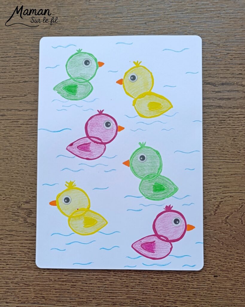 Peindre des petits canards avec des rouleaux de PQ en carton : activité créative, récup', peinture et manuelle enfants - Recyclage, surcyclage de rouleaux de papier toilette en carton - Peinture, coloriage et dessin - Crayons de couleur et gommettes pour les yeux - Arts visuels et Bricolage facile - Thème animaux de la ferme, campagne, oiseaux - Bricolage et décoration sympa et facile - Arts visuels maternelle et élémentaire - Cycles 1 et 2 - Créativité - tutoriel photos - mslf