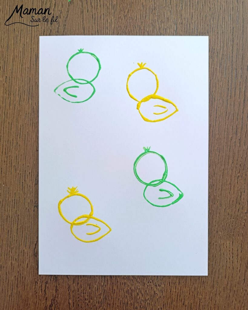 Peindre des petits canards avec des rouleaux de PQ en carton : activité créative, récup', peinture et manuelle enfants - Recyclage, surcyclage de rouleaux de papier toilette en carton - Peinture, coloriage et dessin - Crayons de couleur et gommettes pour les yeux - Arts visuels et Bricolage facile - Thème animaux de la ferme, campagne, oiseaux - Bricolage et décoration sympa et facile - Arts visuels maternelle et élémentaire - Cycles 1 et 2 - Créativité - tutoriel photos - mslf