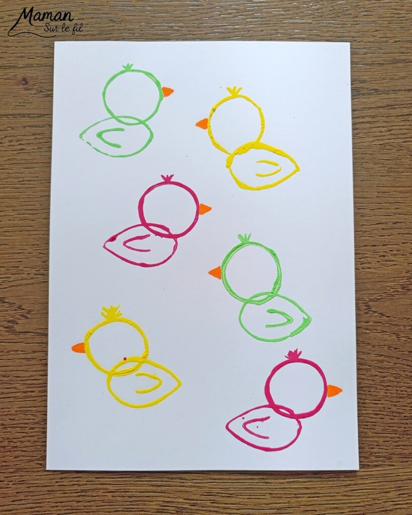 Peindre des petits canards avec des rouleaux de PQ en carton : activité créative, récup', peinture et manuelle enfants - Recyclage, surcyclage de rouleaux de papier toilette en carton - Peinture, coloriage et dessin - Crayons de couleur et gommettes pour les yeux - Arts visuels et Bricolage facile - Thème animaux de la ferme, campagne, oiseaux - Bricolage et décoration sympa et facile - Arts visuels maternelle et élémentaire - Cycles 1 et 2 - Créativité - tutoriel photos - mslf