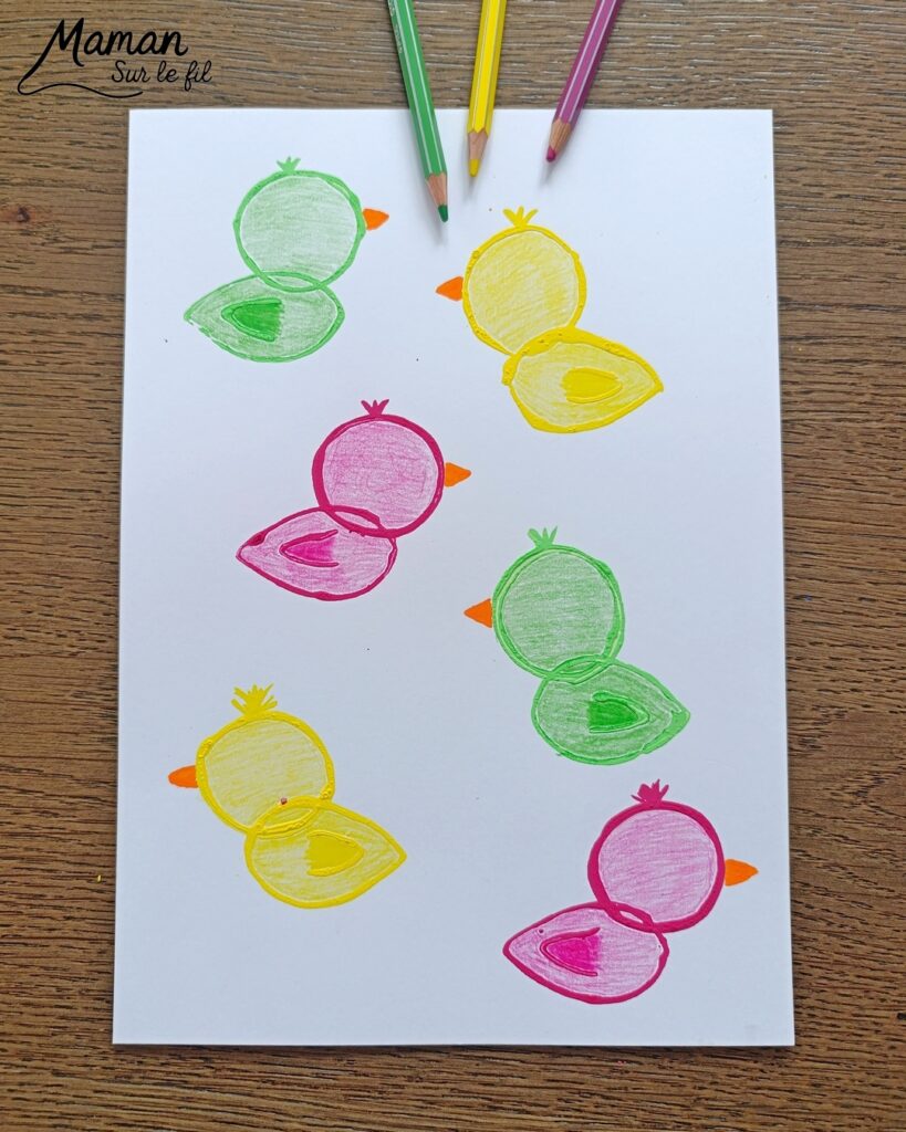 Peindre des petits canards avec des rouleaux de PQ en carton : activité créative, récup', peinture et manuelle enfants - Recyclage, surcyclage de rouleaux de papier toilette en carton - Peinture, coloriage et dessin - Crayons de couleur et gommettes pour les yeux - Arts visuels et Bricolage facile - Thème animaux de la ferme, campagne, oiseaux - Bricolage et décoration sympa et facile - Arts visuels maternelle et élémentaire - Cycles 1 et 2 - Créativité - tutoriel photos - mslf