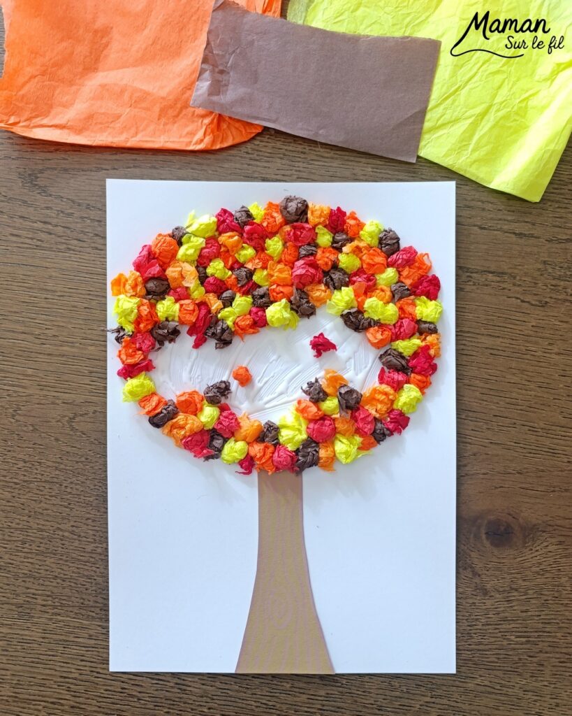 Créer un arbre d'automne en papier de soie froissé et présentation de l'agenda de la nature du jardin 2027 Salamandre : activité créative, collage et manuelle et lecture enfants - Motricité fine pour créer les boules en froissant le papier de soie (ou le papier crépon) - Récup', recyclage, surcyclage de papier de soie des colis - Découpage, collage, dessin - Avis sur le nouvel agenda de la nature au jardin Salamandre 2027 - Plein de petites informations et astuces - parfaits pour 4 à 99 ans, amoureux de la nature et des animaux - Maternelle, Primaire, collège, lycée, adultes - Complet et qualitatif - Jolies illustrations - Bricolage et décoration DIY et facile - Bricolage Fait maison, décoration - Thème Forêts, Arbres, automne, animaux, nature - Bricolage sympa et facile - Arts visuels Maternelle et cycle 2 - Maternelle et élémentaire - Créativité et lecture jeunesse - Cycle 1 ou 2 - tutoriel photos et vidéo - mslf
