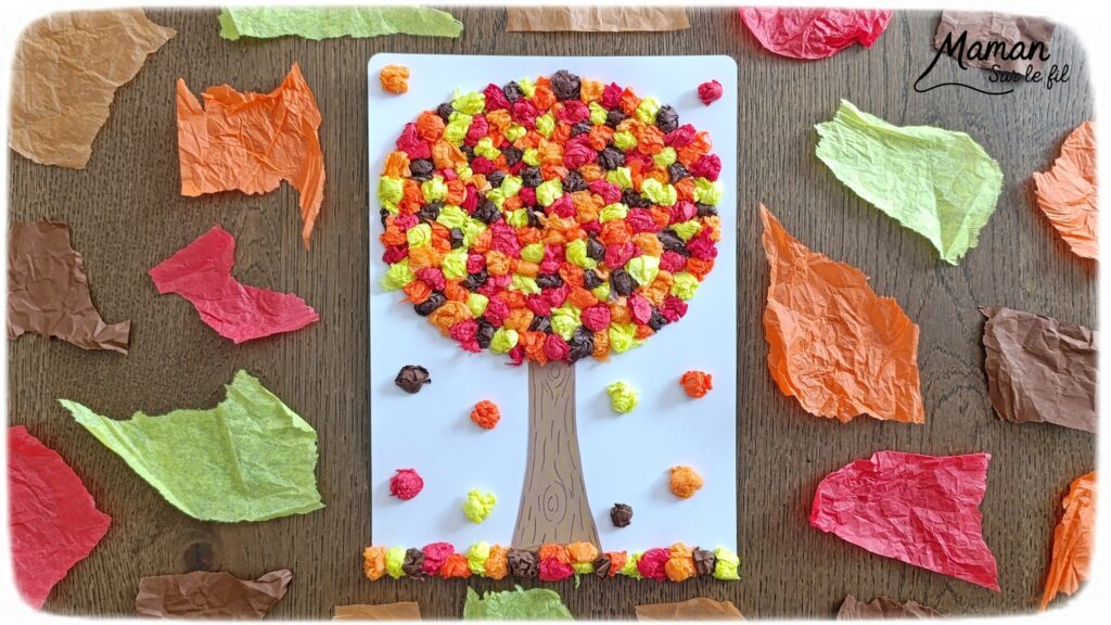 Créer un arbre d'automne en papier de soie froissé et présentation de l'agenda de la nature du jardin 2027 Salamandre : activité créative, collage et manuelle et lecture enfants - Motricité fine pour créer les boules en froissant le papier de soie (ou le papier crépon) - Récup', recyclage, surcyclage de papier de soie des colis - Découpage, collage, dessin - Avis sur le nouvel agenda de la nature au jardin Salamandre 2027 - Plein de petites informations et astuces - parfaits pour 4 à 99 ans, amoureux de la nature et des animaux - Maternelle, Primaire, collège, lycée, adultes - Complet et qualitatif - Jolies illustrations - Bricolage et décoration DIY et facile - Bricolage Fait maison, décoration - Thème Forêts, Arbres, automne, animaux, nature - Bricolage sympa et facile - Arts visuels Maternelle et cycle 2 - Maternelle et élémentaire - Créativité et lecture jeunesse - Cycle 1 ou 2 - tutoriel photos et vidéo - mslf