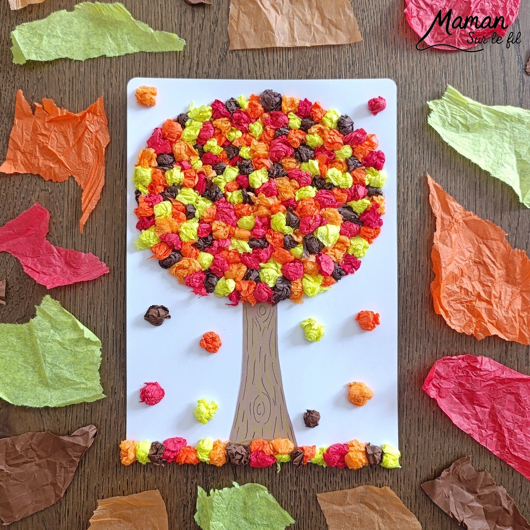 Créer un arbre d'automne en papier de soie froissé et présentation de l'agenda de la nature du jardin 2027 Salamandre : activité créative, collage et manuelle et lecture enfants - Motricité fine pour créer les boules en froissant le papier de soie (ou le papier crépon) - Récup', recyclage, surcyclage de papier de soie des colis - Découpage, collage, dessin - Avis sur le nouvel agenda de la nature au jardin Salamandre 2027 - Plein de petites informations et astuces - parfaits pour 4 à 99 ans, amoureux de la nature et des animaux - Maternelle, Primaire, collège, lycée, adultes - Complet et qualitatif - Jolies illustrations - Bricolage et décoration DIY et facile - Bricolage Fait maison, décoration - Thème Forêts, Arbres, automne, animaux, nature - Bricolage sympa et facile - Arts visuels Maternelle et cycle 2 - Maternelle et élémentaire - Créativité et lecture jeunesse - Cycle 1 ou 2 - tutoriel photos et vidéo - mslf