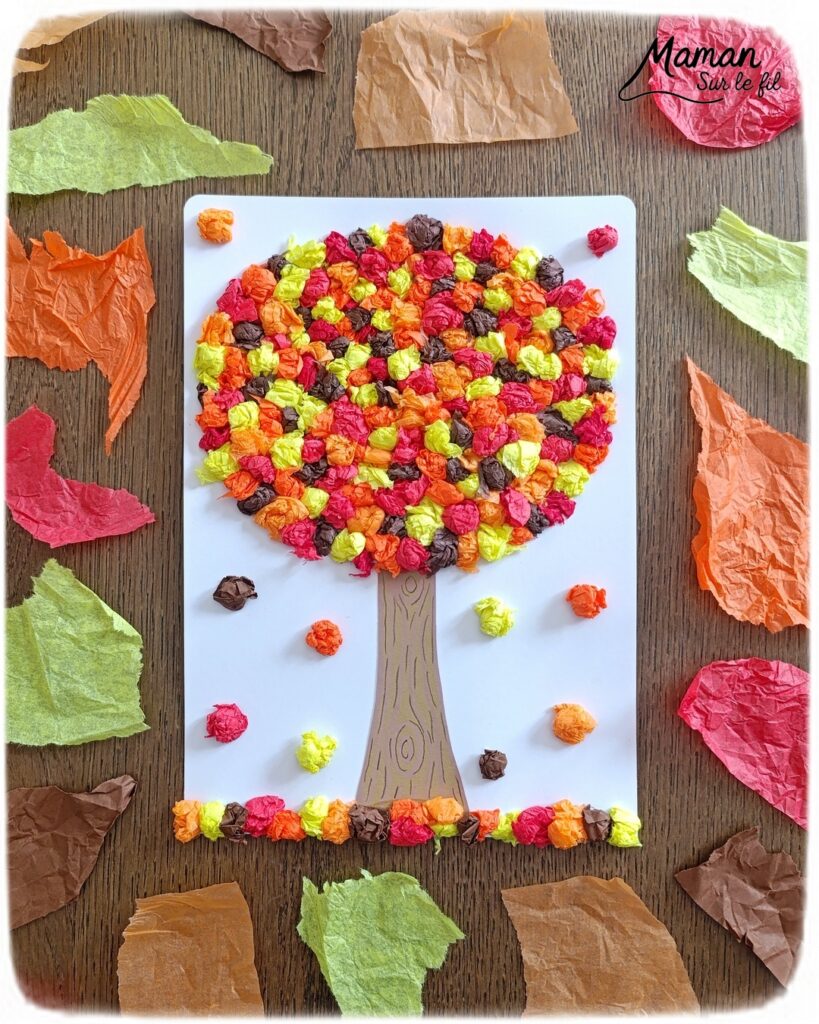 Créer un arbre d'automne en papier de soie froissé et présentation de l'agenda de la nature du jardin 2027 Salamandre : activité créative, collage et manuelle et lecture enfants - Motricité fine pour créer les boules en froissant le papier de soie (ou le papier crépon) - Récup', recyclage, surcyclage de papier de soie des colis - Découpage, collage, dessin - Avis sur le nouvel agenda de la nature au jardin Salamandre 2027 - Plein de petites informations et astuces - parfaits pour 4 à 99 ans, amoureux de la nature et des animaux - Maternelle, Primaire, collège, lycée, adultes - Complet et qualitatif - Jolies illustrations - Bricolage et décoration DIY et facile - Bricolage Fait maison, décoration - Thème Forêts, Arbres, automne, animaux, nature - Bricolage sympa et facile - Arts visuels Maternelle et cycle 2 - Maternelle et élémentaire - Créativité et lecture jeunesse - Cycle 1 ou 2 - tutoriel photos et vidéo - mslf