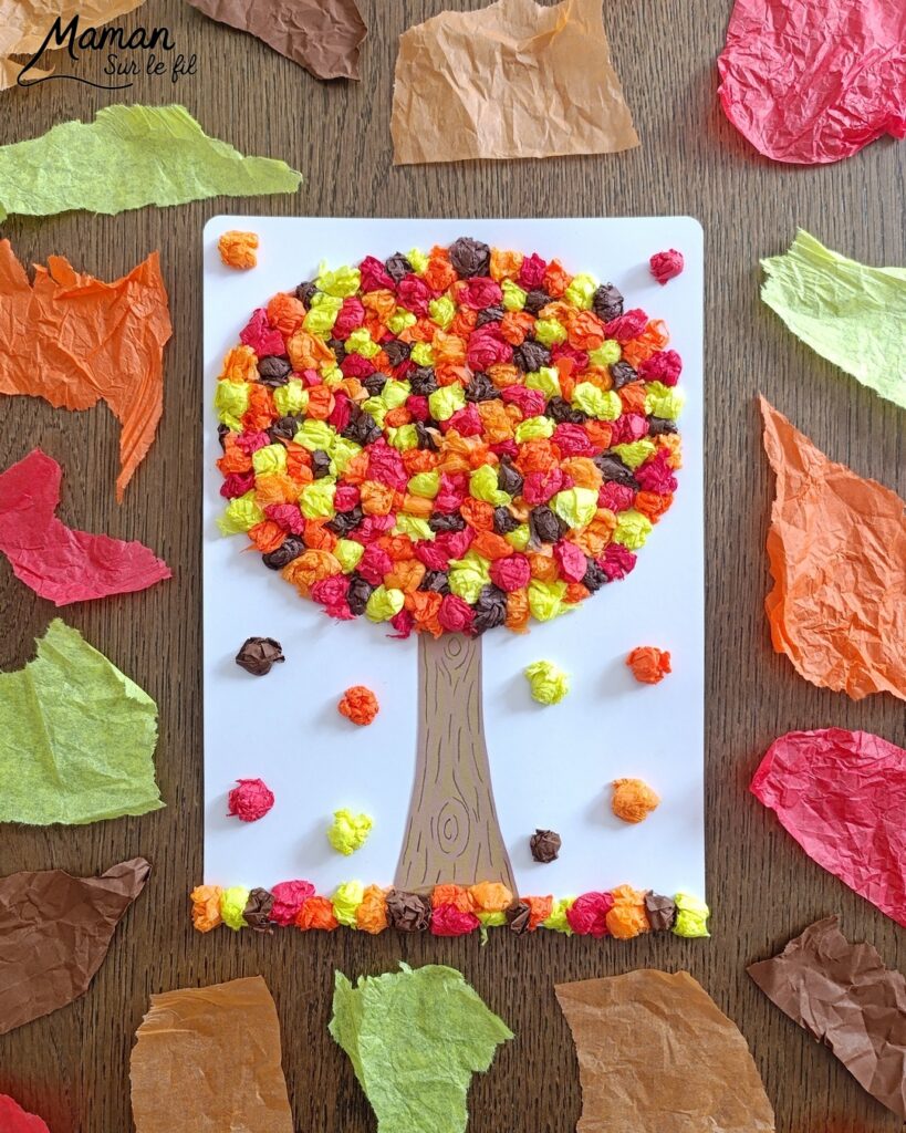 Créer un arbre d'automne en papier de soie froissé et présentation de l'agenda de la nature du jardin 2027 Salamandre : activité créative, collage et manuelle et lecture enfants - Motricité fine pour créer les boules en froissant le papier de soie (ou le papier crépon) - Récup', recyclage, surcyclage de papier de soie des colis - Découpage, collage, dessin - Avis sur le nouvel agenda de la nature au jardin Salamandre 2027 - Plein de petites informations et astuces - parfaits pour 4 à 99 ans, amoureux de la nature et des animaux - Maternelle, Primaire, collège, lycée, adultes - Complet et qualitatif - Jolies illustrations - Bricolage et décoration DIY et facile - Bricolage Fait maison, décoration - Thème Forêts, Arbres, automne, animaux, nature - Bricolage sympa et facile - Arts visuels Maternelle et cycle 2 - Maternelle et élémentaire - Créativité et lecture jeunesse - Cycle 1 ou 2 - tutoriel photos et vidéo - mslf