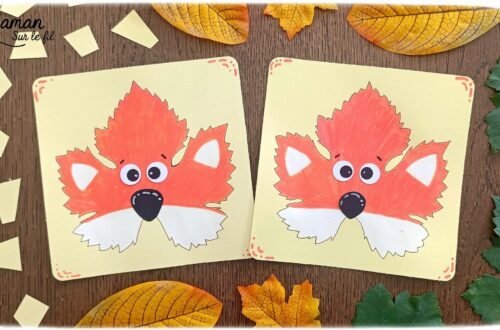 Dessiner un renard avec une feuille de vigne : activité créative, nature, dessin et manuelle - Land art - Utilisation de la nature dans les créations - Dessiner le contour d'une feuille de vigne et la colorier - Dessin, coloriage, découpage, collage - Tête de renard rigolote - Carte automnale - Bricolage et décoration DIY et facile - Bricolage Fait maison, décoration - Thème Animaux de la forêts, des bois de la campagne, automne - Bricolage sympa et facile - Arts visuels Maternelle et cycle 2 - Maternelle et élémentaire - Créativité - Cycle 1 ou 2 - tutoriel photos et vidéo - mslf