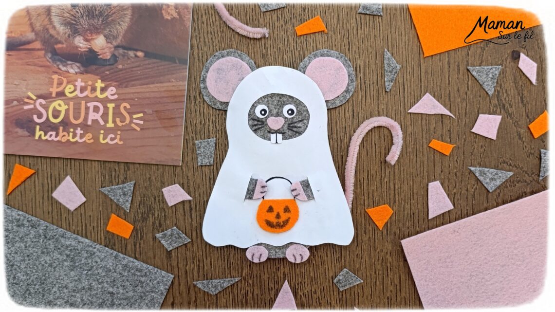 Fabriquer une souris d'Halloween avec un déguisement de fantôme + présentation des nouveaux magazines Salamandre : activité créative et manuelle et lecture enfants - La souris est crée avec de la feutrine (découpage, collage) - Le déguisement est fait en papier - Panier citrouille pour côté mignon - Avis sur les nouveaux magazines Petite Salamandre sur les souris, Salamandre Junior sur les vautours, et Revue Salamandre sur les oiseaux de manière générale - Magazines parfaits pour 4 à 99 ans, enfants et adultes, amoureux de la nature et des animaux - Maternelle, Primaire et collège - 3 versions pour tout âge - Complet et qualitatif - Reportages, belles photos, BD, jeux, activités manuelles... - Bricolage et décoration DIY et facile - Bricolage Fait maison, décoration - Thème Animaux et nature, animaux de la ferme, de la campagne, de la forêt, oiseaux, automne - Bricolage sympa et facile - Code promo pour un numéro gratuit - Arts visuels Maternelle et cycle 2 - Maternelle et élémentaire - Créativité et lecture jeunesse - Cycle 1 ou 2 - tutoriel photos - mslf