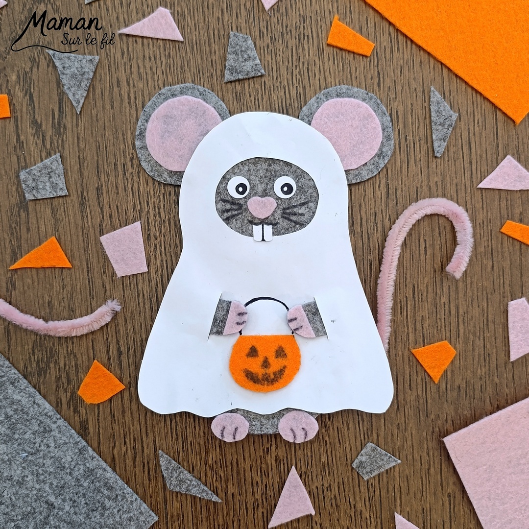 Fabriquer une souris d'Halloween avec un déguisement de fantôme + présentation des nouveaux magazines Salamandre : activité créative et manuelle et lecture enfants - La souris est crée avec de la feutrine (découpage, collage) - Le déguisement est fait en papier - Panier citrouille pour côté mignon - Avis sur les nouveaux magazines Petite Salamandre sur les souris, Salamandre Junior sur les vautours, et Revue Salamandre sur les oiseaux de manière générale - Magazines parfaits pour 4 à 99 ans, enfants et adultes, amoureux de la nature et des animaux - Maternelle, Primaire et collège - 3 versions pour tout âge - Complet et qualitatif - Reportages, belles photos, BD, jeux, activités manuelles... - Bricolage et décoration DIY et facile - Bricolage Fait maison, décoration - Thème Animaux et nature, animaux de la ferme, de la campagne, de la forêt, oiseaux, automne - Bricolage sympa et facile - Code promo pour un numéro gratuit - Arts visuels Maternelle et cycle 2 - Maternelle et élémentaire - Créativité et lecture jeunesse - Cycle 1 ou 2 - tutoriel photos - mslf