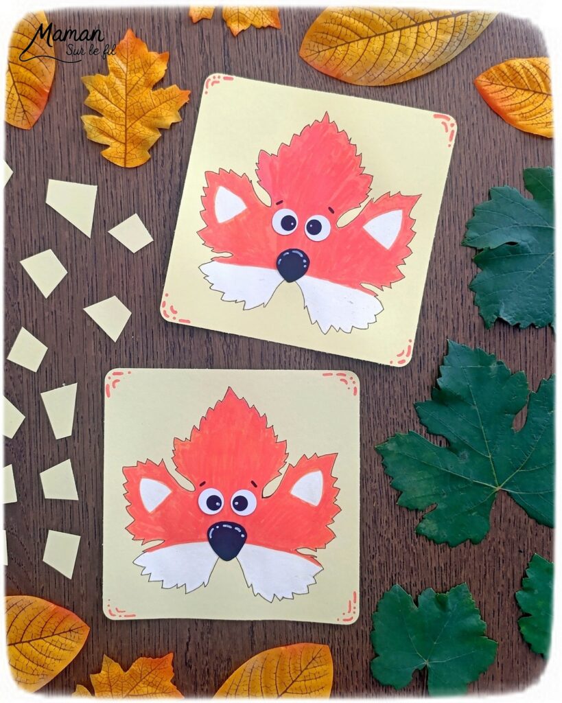 Dessiner un renard avec une feuille de vigne : activité créative, nature, dessin et manuelle - Land art - Utilisation de la nature dans les créations - Dessiner le contour d'une feuille de vigne et la colorier - Dessin, coloriage, découpage, collage - Tête de renard rigolote - Carte automnale - Bricolage et décoration DIY et facile - Bricolage Fait maison, décoration - Thème Animaux de la forêts, des bois de la campagne, automne - Bricolage sympa et facile - Arts visuels Maternelle et cycle 2 - Maternelle et élémentaire - Créativité - Cycle 1 ou 2 - tutoriel photos et vidéo - mslf