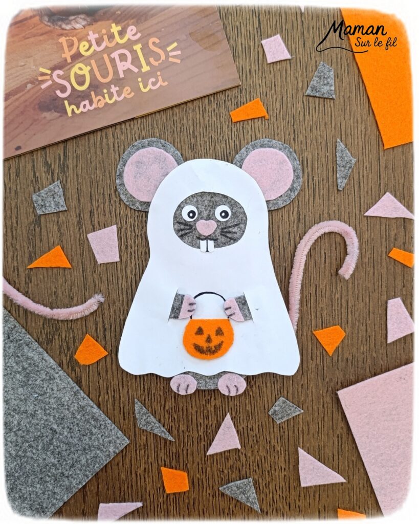 Fabriquer une souris d'Halloween avec un déguisement de fantôme + présentation des nouveaux magazines Salamandre : activité créative et manuelle et lecture enfants - La souris est crée avec de la feutrine (découpage, collage) - Le déguisement est fait en papier - Panier citrouille pour côté mignon - Avis sur les nouveaux magazines Petite Salamandre sur les souris, Salamandre Junior sur les vautours, et Revue Salamandre sur les oiseaux de manière générale - Magazines parfaits pour 4 à 99 ans, enfants et adultes, amoureux de la nature et des animaux - Maternelle, Primaire et collège - 3 versions pour tout âge - Complet et qualitatif - Reportages, belles photos, BD, jeux, activités manuelles... - Bricolage et décoration DIY et facile - Bricolage Fait maison, décoration - Thème Animaux et nature, animaux de la ferme, de la campagne, de la forêt, oiseaux, automne - Bricolage sympa et facile - Code promo pour un numéro gratuit - Arts visuels Maternelle et cycle 2 - Maternelle et élémentaire - Créativité et lecture jeunesse - Cycle 1 ou 2 - tutoriel photos - mslf